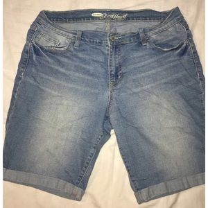old navy sweetheart denim shorts